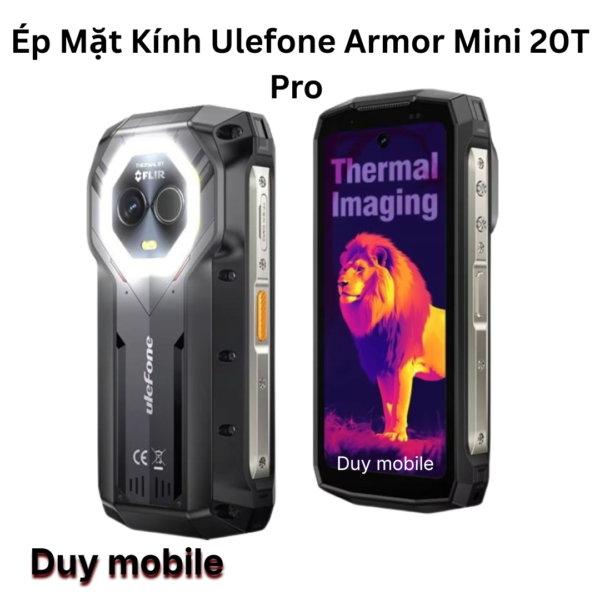 Ép Mặt Kính Ulefone Armor Mini 20T Pro