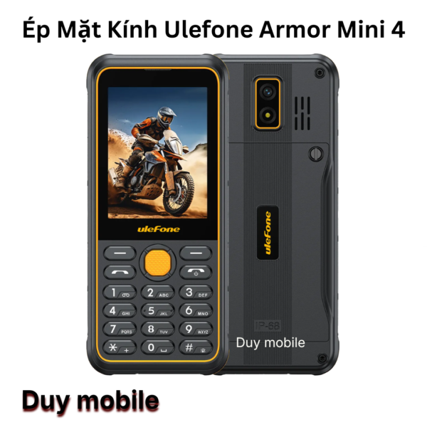 Ép Mặt Kính Ulefone Armor Mini 4