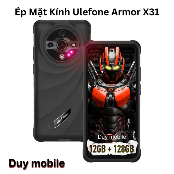 Ép Mặt Kính Ulefone Armor X31