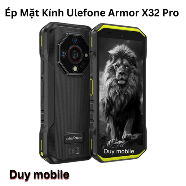 Ép Mặt Kính Ulefone Armor X32 Pro