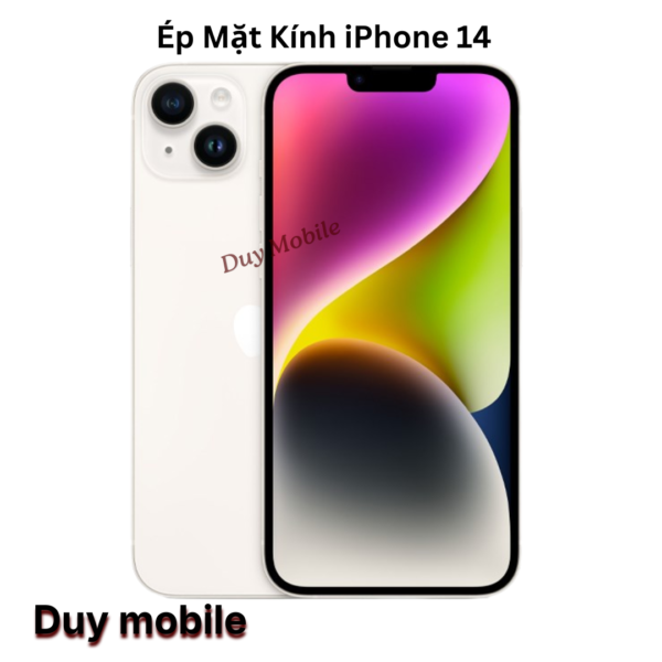 Ép Mặt Kính iPhone 14
