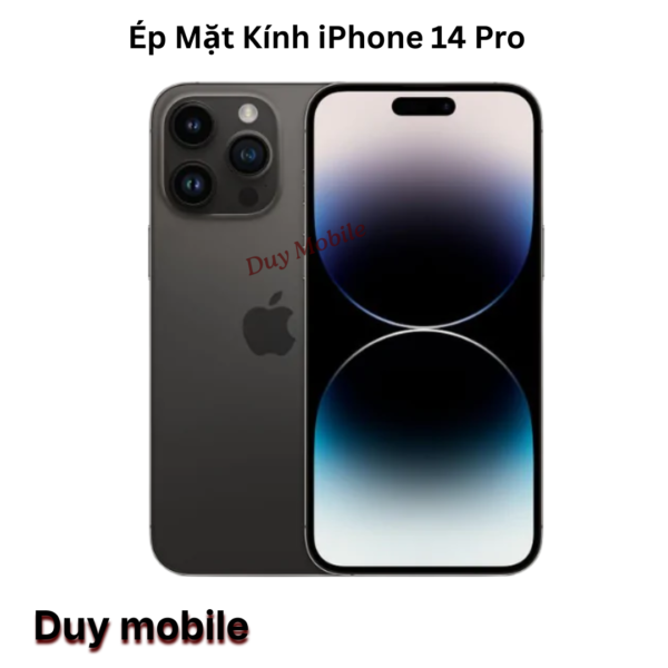 Ép Mặt Kính iPhone 14 Pro