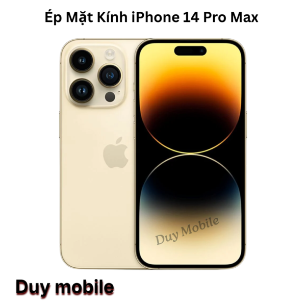 Ép Mặt Kính iPhone 14 Pro Max