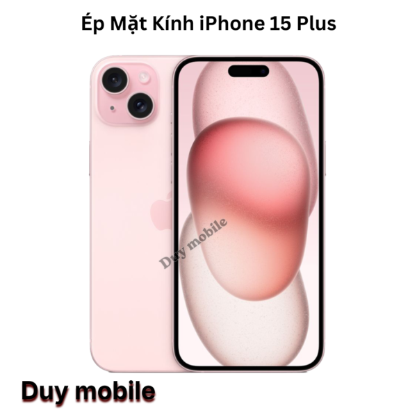 Ép Mặt Kính iPhone 15 Plus