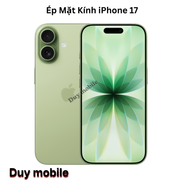 Ép Mặt Kính iPhone 17