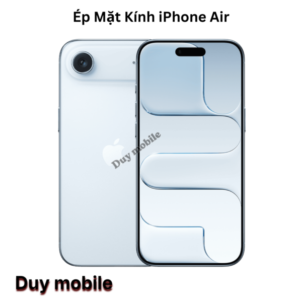 Ép Mặt Kính iPhone Air