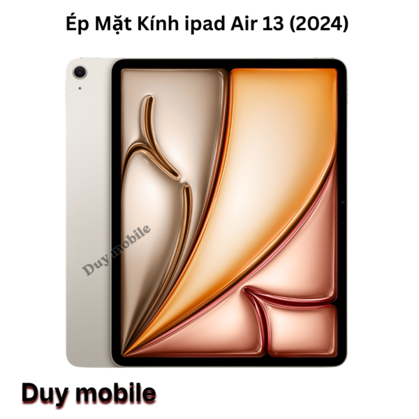 Ép Mặt Kính ipad Air 13 (2024)