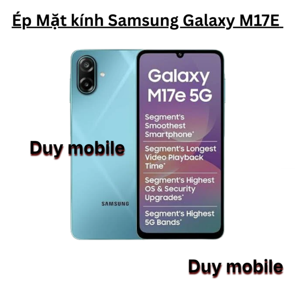 Ép Mặt kính Samsung Galaxy M17E