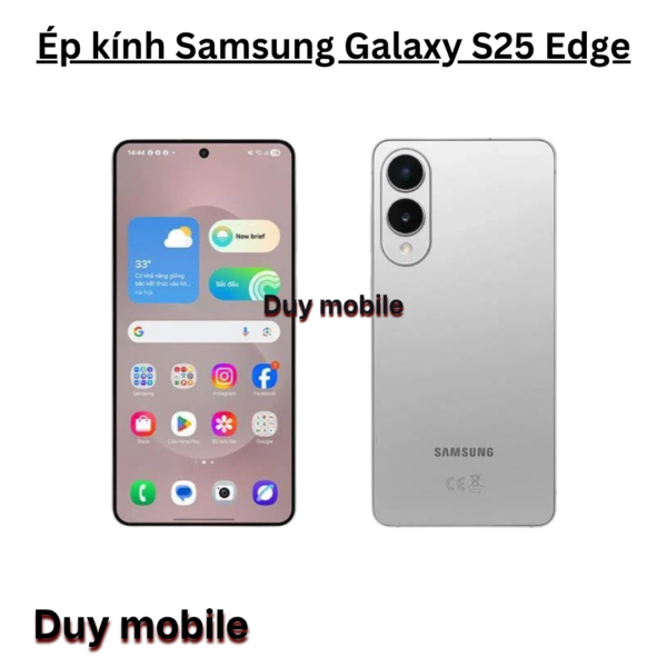 Ép kính Samsung Galaxy S25 Edge