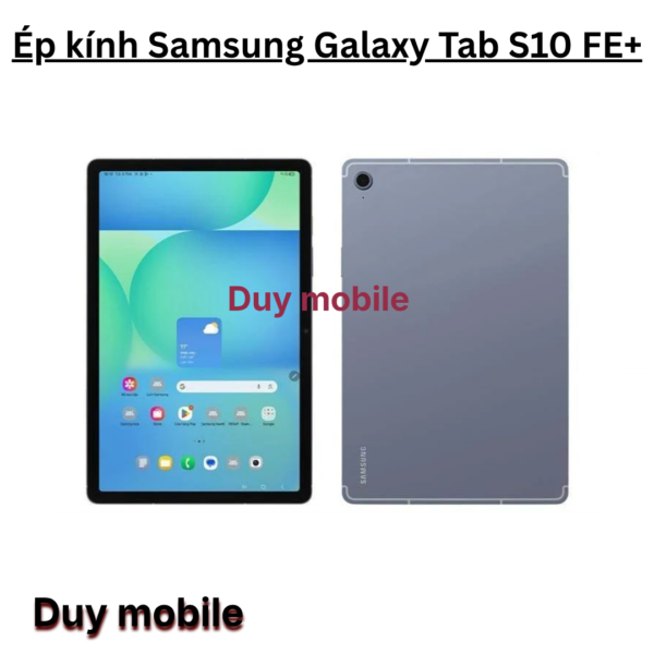 Ép kính Samsung Galaxy Tab S10 FE+