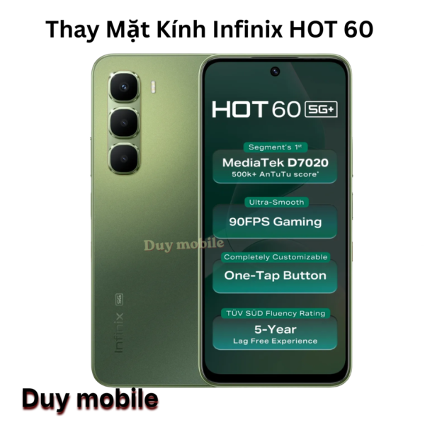 Thay Mặt Kính Infinix HOT 60