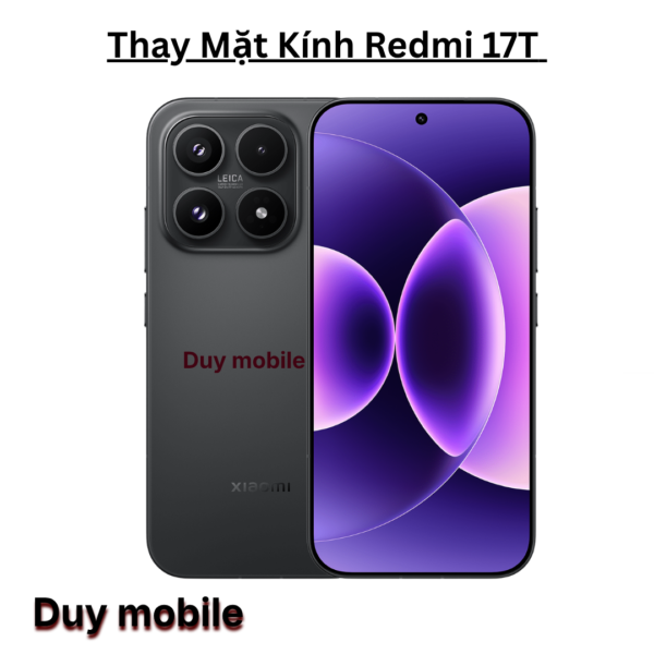 Thay Mặt Kính Redmi 17T
