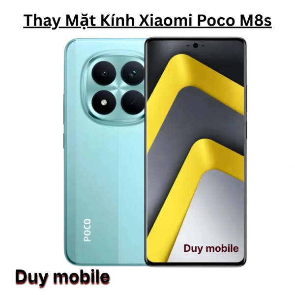 Thay Mặt Kính Xiaomi Poco M8s