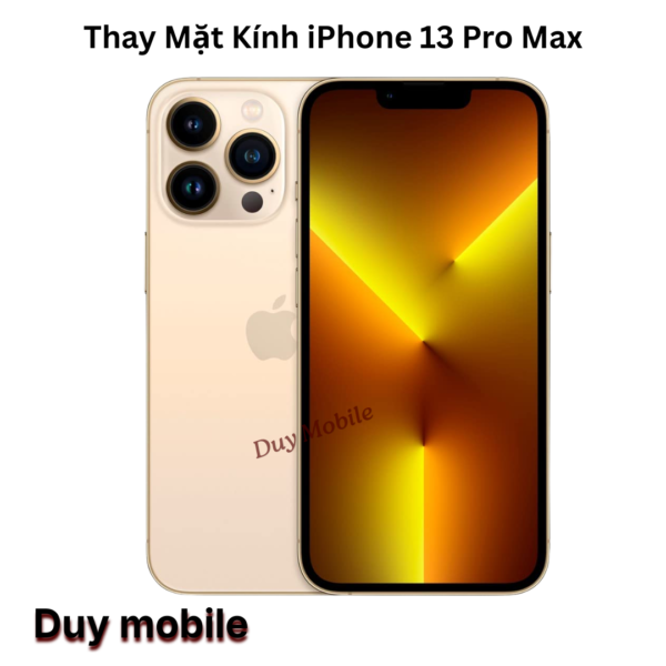 Thay Mặt Kính iPhone 13 Pro Max