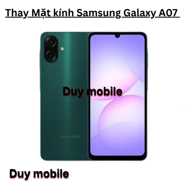Thay Mặt kính Samsung Galaxy A07