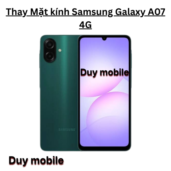 Thay Mặt kính Samsung Galaxy A07 4G
