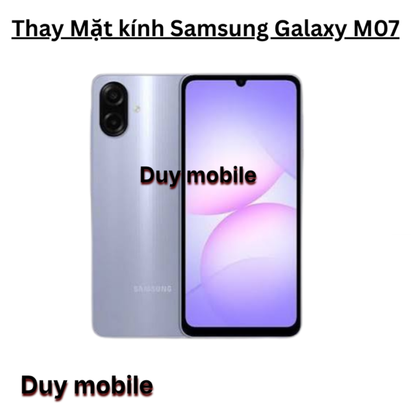 Thay Mặt kính Samsung Galaxy M07