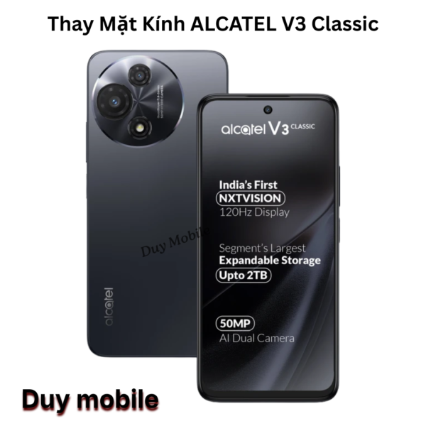 Thay Mặt Kính ALCATEL V3 Classic
