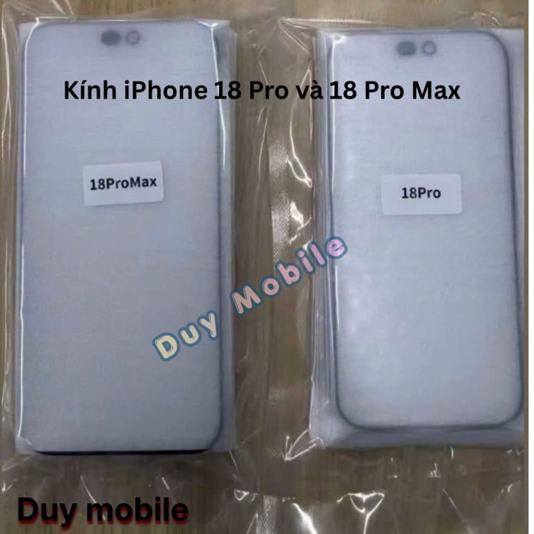 Ép kính iPhone 18 Pro lấy liền tại Duy mobile